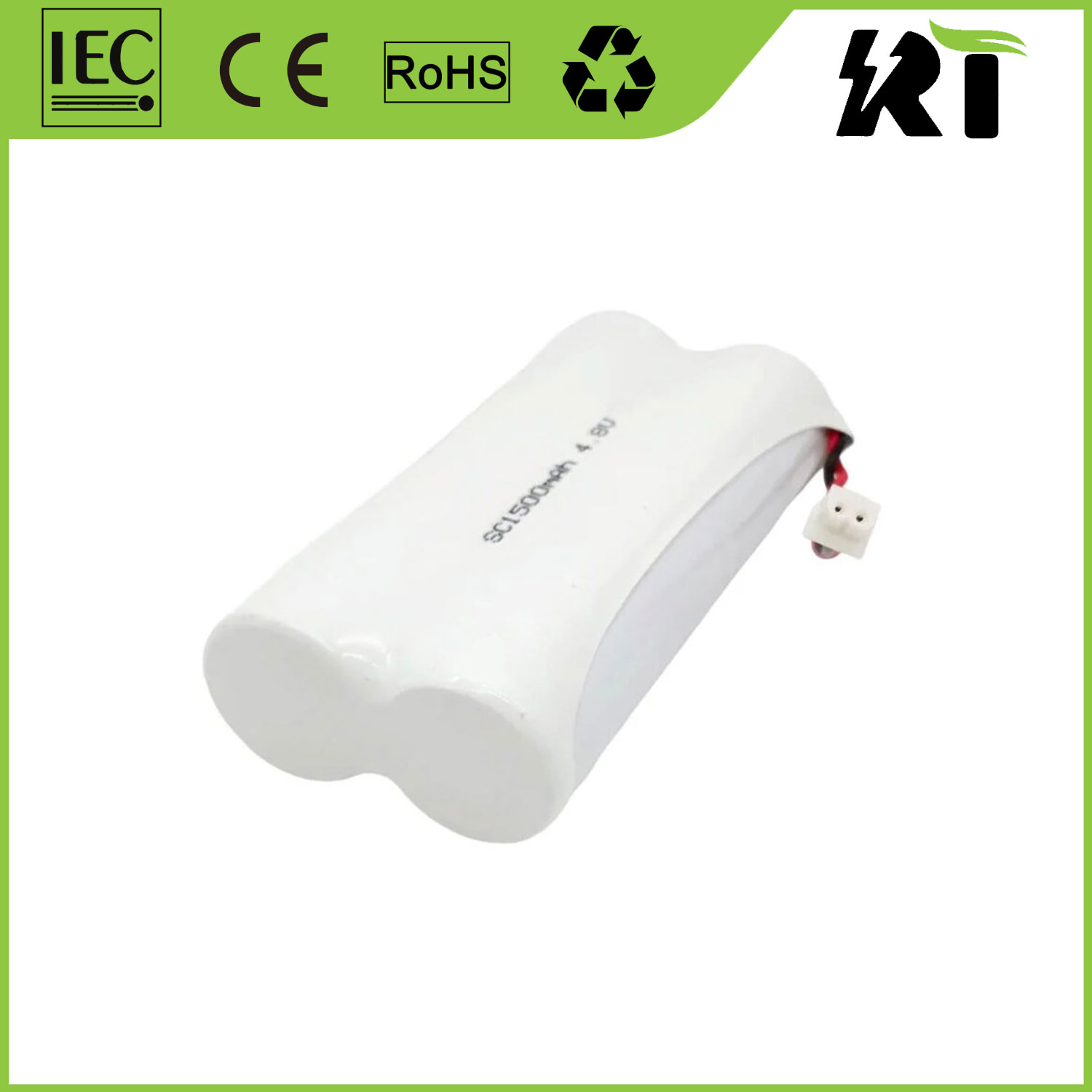 Stable Lithium Ion 18650 3000mAh Battery