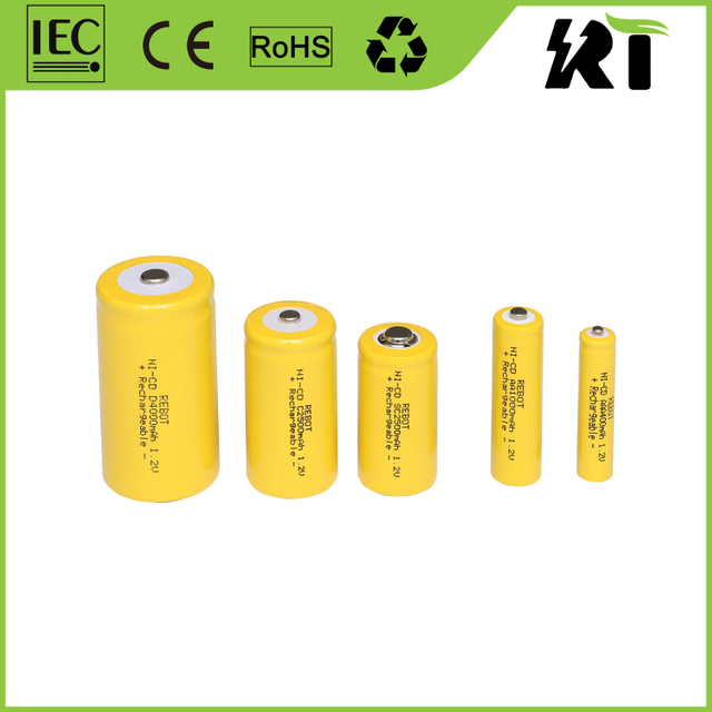 NICD Rechargeable Battery D Size 4000mAh 24V